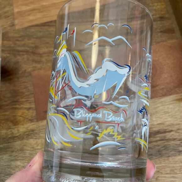 McDonald's Disney Drinking Glasses 1996 25th Anniversary Lot of 04 Glasses - Picture 4 of 8